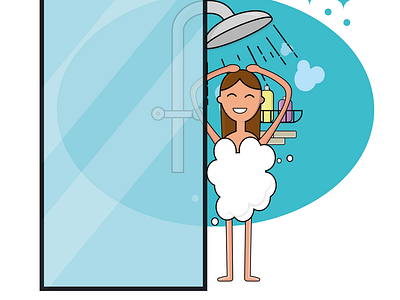 shower illustration