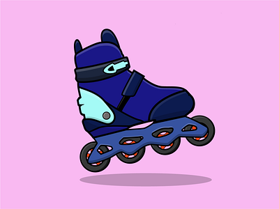 SKATES design illustration illustrator logo vector