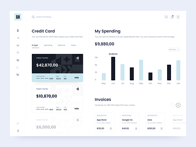 Banking Dashboard Design