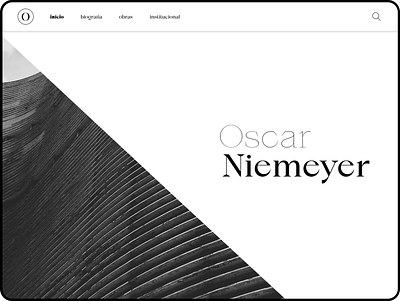 Niemeyer, concept. branding concept design flat logo minimal niemeyer product design type typography ui web