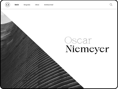 Niemeyer, concept. branding concept design flat logo minimal niemeyer product design type typography ui web