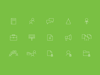 ContentWeb Icon Set