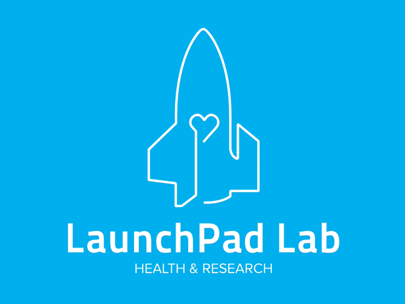 LPL Health & Research Final agency animation branding gif healthcare launchpad lab logo