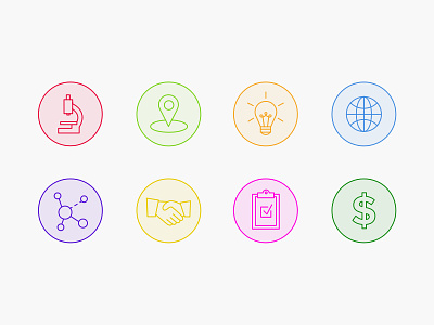 Health Research Icons