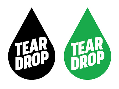 Tear Drop branding drop logo minimal tear