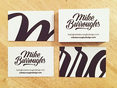 New Business Cards branding businesscards lettering logo