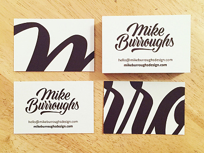 New Business Cards branding businesscards lettering logo