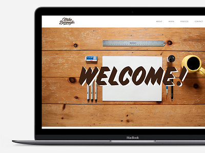 Launch Day! branding homepage launch lettering website