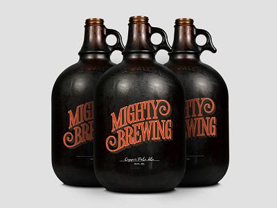 Mighty Brewing Growlers