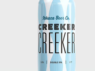 Creeker Concept Mockup beer bottle craft beer craftbeer label lettering packaging type