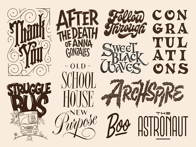 2017 Lettering Recap