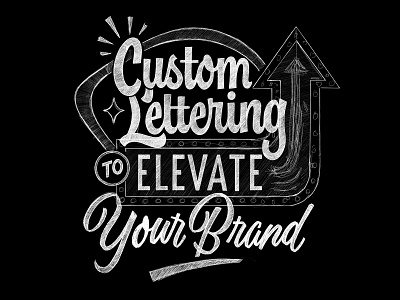 Custom Lettering brand business custom design freelance illustration lettering new york