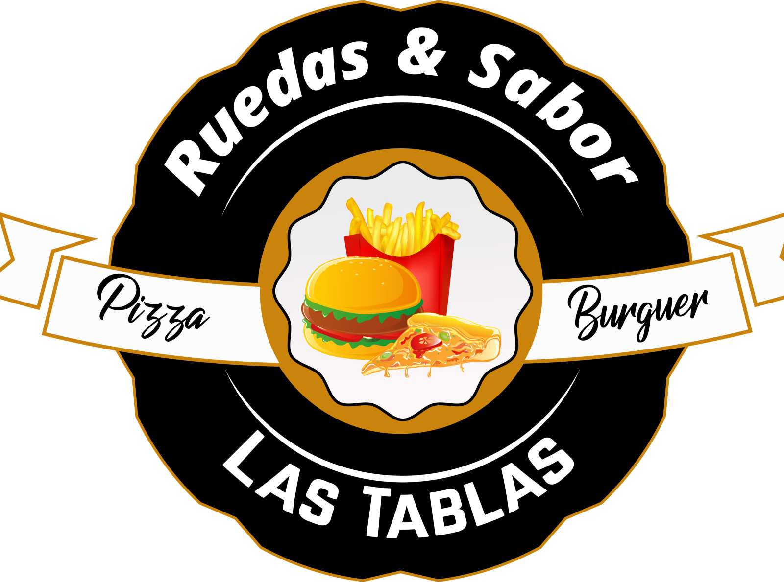 Logo Ruedas y Sabor by Carlos 