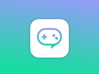 #005 - DailyUI - GG Talk - Icon App app caht gamer talk ui