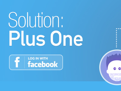 Log in with Facebook button design