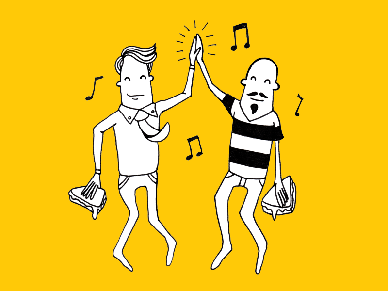 Grilled Cheese ProAm Illustration mega mega inc branding community character event illustration person ink drawing