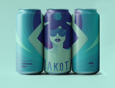 Dakota beer - Blueberry art beer beer label design illustration illustrator logo vector