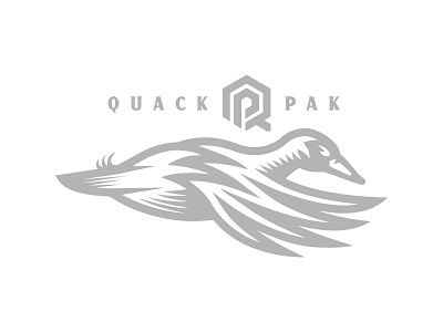 Quack Pak Branding brand branding duck illustration mallard monogram