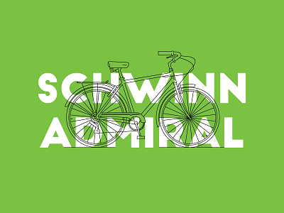 Schwinn Admiral bike cruiser green schwinn summer
