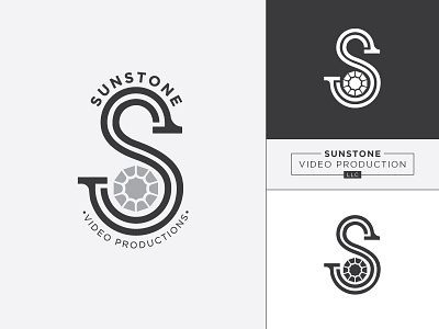 Sunstone Mockup Variation brand concepts illustration logo mark stone sun