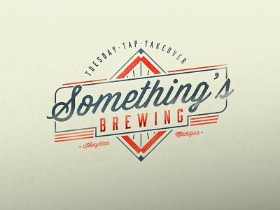 Something's Brewing asset beer illustration logo mark michigan