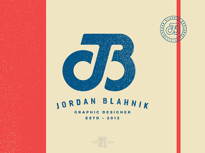 JB Monogram logo-mark brand identity illustration lettering logo logo-mark monogram