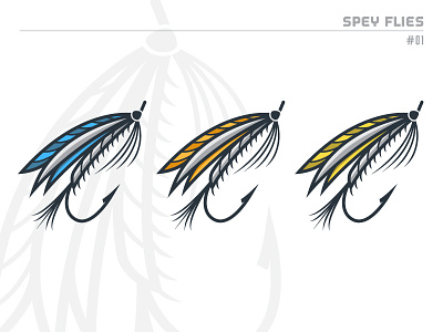 Trout Opener | Spey Flies flies fly fishing hook illustration spey trout