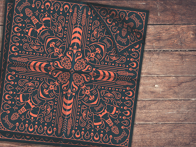 Download Bandana Mockup Designs Themes Templates And Downloadable Graphic Elements On Dribbble
