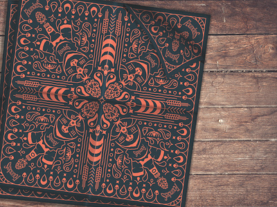 Download Bandana Mockup Designs Themes Templates And Downloadable Graphic Elements On Dribbble