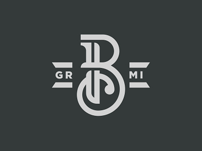 B monogram