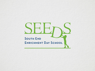 Seeds Logo branding education green identity logo naming nature serif typography