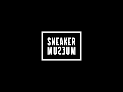 Sneaker Museum Logo basketball blackandwhite fashion identity logo michaeljordan sneakers typography