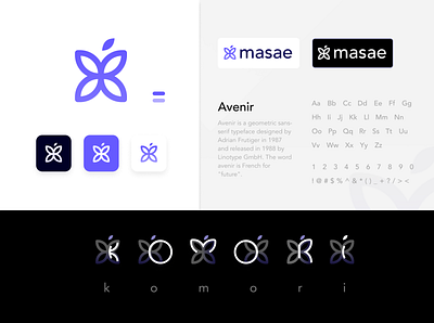 Masae Komori branding graphic design logo ui visualdesign