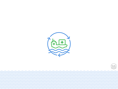 Ocean Transport Logo Concept