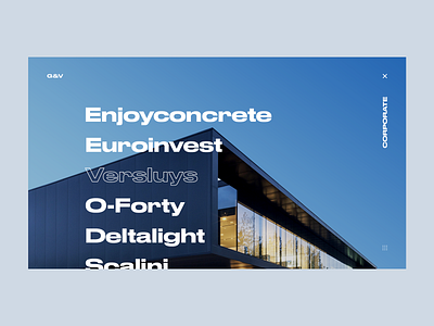 Govaert & Vanhoutte Architects #2 architechture architects concept concrete portfolio typogaphy