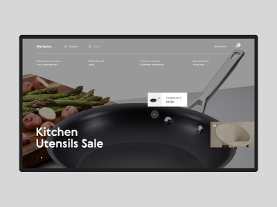 MyHome #2 design ecommerce furniture interface interior product shop shopping store ui ux website