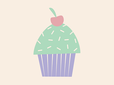 Cupcake baking cupcake illustration illustrator