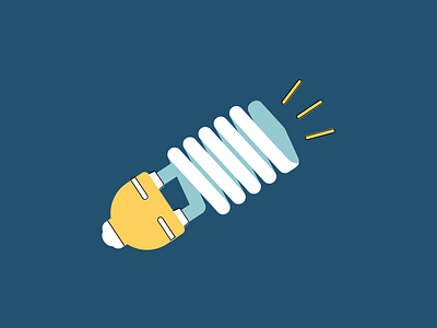 Energy-Saving Lightbulb illustration lightbulb