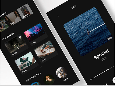 Music Player app dailyui design figma graphic design music ui