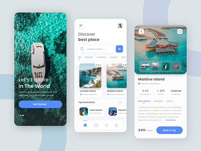 Travell App app app design destination mobile app mobile design mobile ui ticket ticket app tour tourism tourism app travel travel agency travelling travle trip ui ux vacation