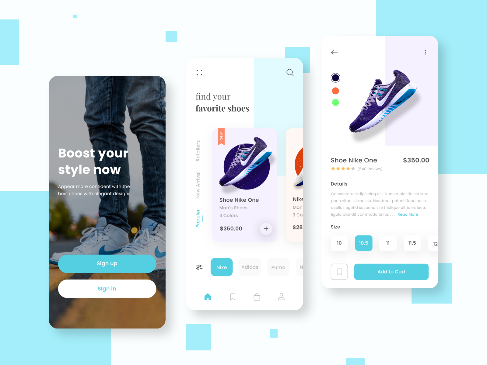 App Shoes Design by Aditia Prabowo on Dribbble