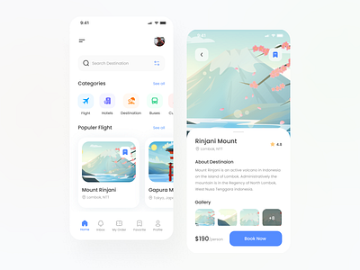 Travell App Design