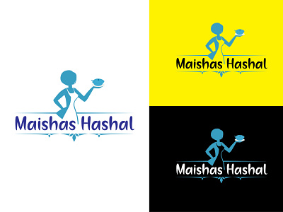 Maishas Hashal Logo Design For Restaurant branding corporate identity creative logo elegant logo logo logo design logo design branding minimalist logo mordern logo signature logo
