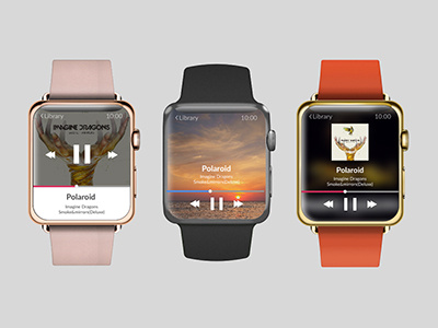 Apple Watch apple design music player watch