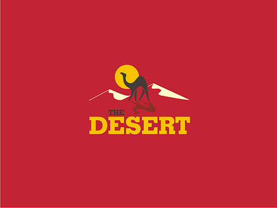 The Desert camel desert dunes sand