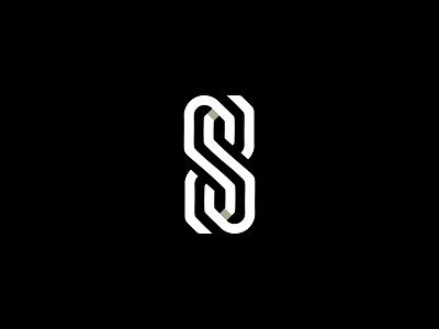 Letter S design icon identity letter line logo logotype mark monogram s simple symbol