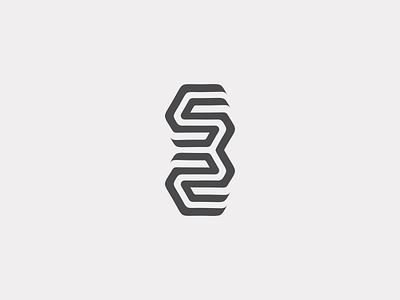 532 532 black branding design icon identity letter line logo logotype mark monogram number simple symbol typography
