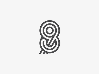 89 98 8 89 9 98 font icon identity letter line logo logotype mark monogram number simple symbol typedesign typeface typogaphy