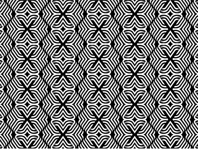 Black and White Pattern 2d 3d black white cloth fabric design line line art lines textile vector x