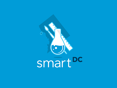 SmartDC logo concept logo
